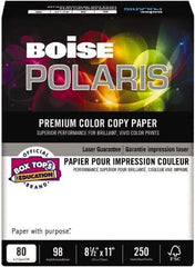 Boise - 8-1/2" x 11" White Copy Paper - Use with Copiers, Laser Printers - Caliber Tooling