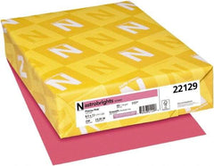 Neenah Paper - 8-1/2" x 11" Plasma Pink Colored Copy Paper - Use with Inkjet Printers, Laser Printers, Copiers - Caliber Tooling