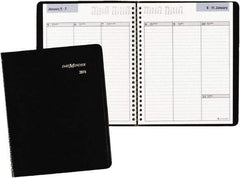 DayMinder - 26 Sheet, 6-7/8 x 8-3/4", Weekly Planner - Black - Caliber Tooling