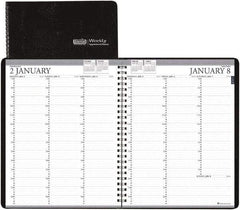 House of Doolittle - 26 Sheet, 8-1/2 x 11", Weekly Planner - Black - Caliber Tooling