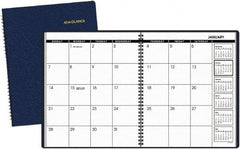 AT-A-GLANCE - 24 Sheet, 9 x 11", 15 Month Planner - Navy - Caliber Tooling