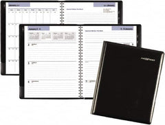 DayMinder - 26 Sheet, 6-7/8 x 8-3/4", Weekly/Monthly Planner - Black - Caliber Tooling