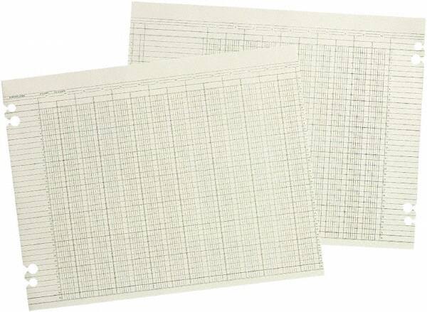 Wilson Jones - 100 Sheet, 11 x 17", Accounting Sheets - Green - Caliber Tooling