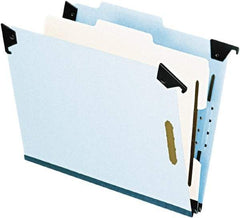 Pendaflex - 8-1/2 x 11", Letter Size, Blue, Hanging File Folder - 25 Point Stock, Right of Center Tab Cut Location - Caliber Tooling