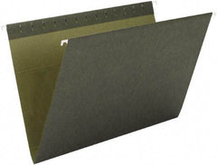 SMEAD - 8-1/2 x 11", Letter Size, Standard Green, Hanging File Folder - 11 Point Stock - Caliber Tooling