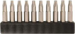 Wiha - 4mm Drive T15 Torx Screwdriver Bit - 28mm OAL - Caliber Tooling