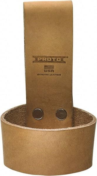 Proto - 1 Pocket Holster - Leather, Tan, 2-3/4" Wide x 2-11/16" High - Caliber Tooling