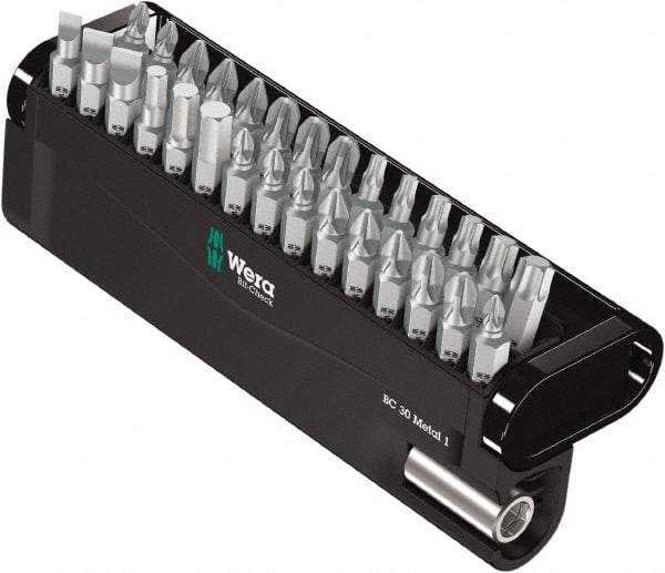 Wera - Posidriv Bit Set - 1/4" Drive - Caliber Tooling