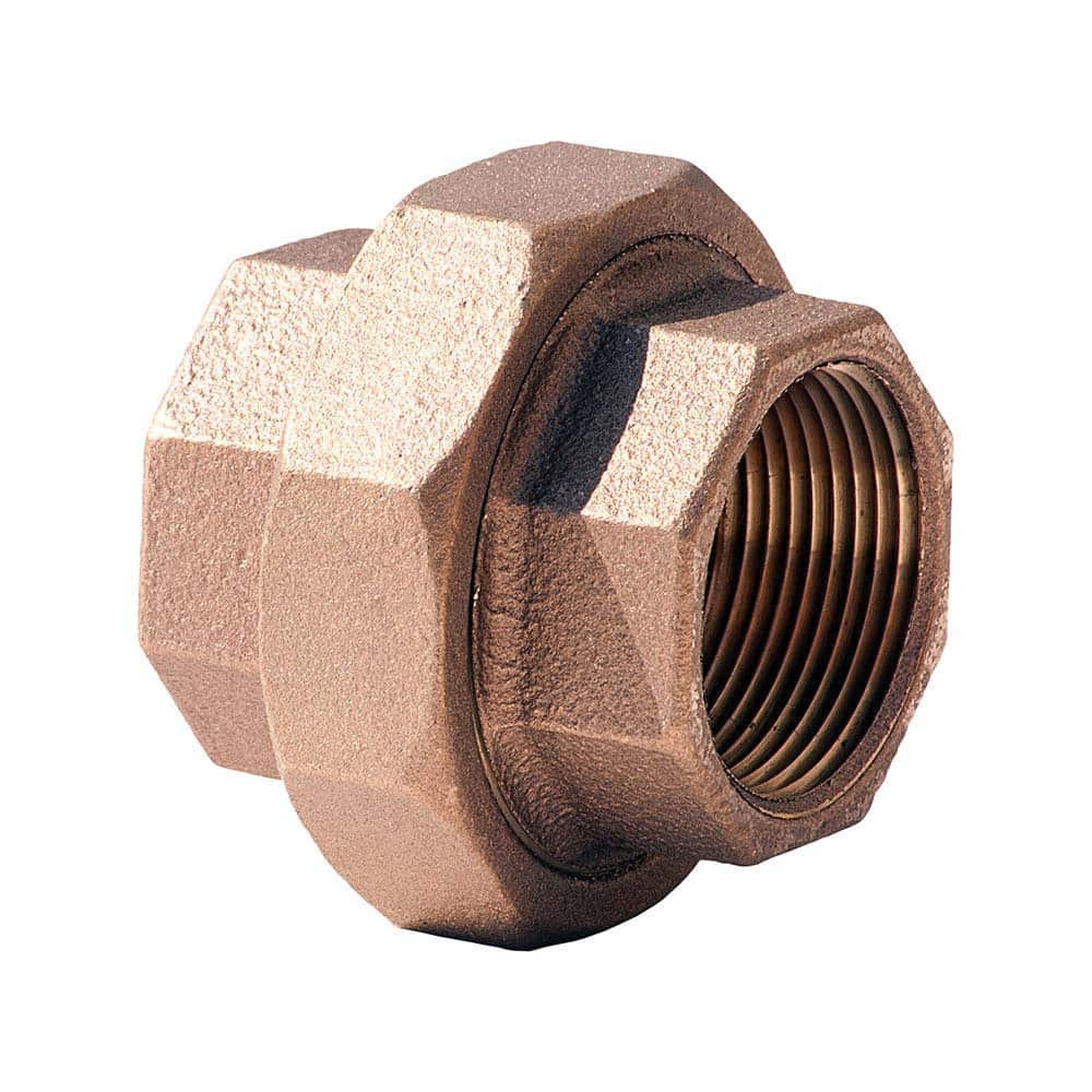 Merit Brass - Brass & Chrome Pipe Fittings Type: Union Fitting Size: 1-1/4 - Caliber Tooling