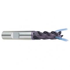 8mm Dia. - 63mm OAL - 4 FL Variable Helix Firex Carbide End Mill - Caliber Tooling