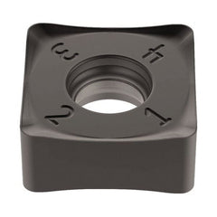 Seco - SNMU120410 M10 Grade MS2500 Carbide Milling Insert - TiCN/Al2O3 Finish, 13/64" Thick, 12mm Inscribed Circle, 1mm Corner Radius - Caliber Tooling