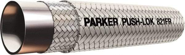 Parker - 3/8" ID x 0.63" OD CTL Push-on Air Hose - 300 Working psi, -40 to 212°F, White - Caliber Tooling