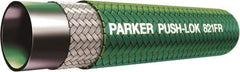 Parker - 3/8" ID x 0.63" OD CTL Push-on Air Hose - 300 Working psi, -40 to 212°F, Green - Caliber Tooling