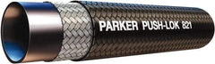 Parker - 3/8" ID x 0.63" OD CTL Push-on Air Hose - 300 Working psi, -40 to 212°F, Black - Caliber Tooling