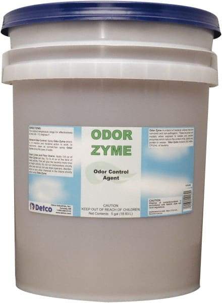 Detco - 5 Gal Pail Deodorizer - Liquid, Cherry Scent, Environmentally Safe - Caliber Tooling