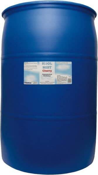 Detco - 55 Gal Drum Deodorizer - Liquid, Cherry Scent, Concentrated, Environmentally Safe - Caliber Tooling