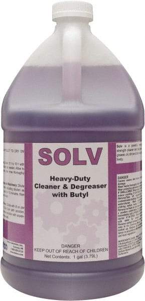 Detco - 1 Gal Bottle Cleaner/Degreaser - Liquid, Butyl-Based, Unscented - Caliber Tooling