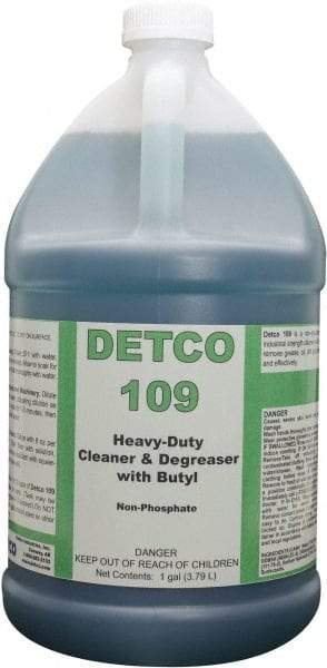 Detco - 1 Gal Bottle Cleaner/Degreaser - Liquid, Butyl-Based, Unscented - Caliber Tooling