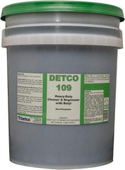 Detco - 5 Gal Bucket Cleaner/Degreaser - Liquid, Butyl-Based, Unscented - Caliber Tooling