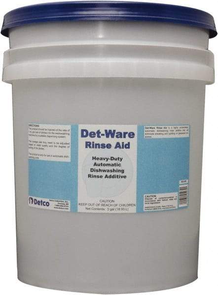 Detco - 5 Gal Pail Automatic Dishwashing Liquid - Unscented - Caliber Tooling