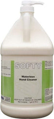 Detco - 1 Gal Bottle Waterless Cream Waterless Hand Cleaner - White, Banana Scent - Caliber Tooling