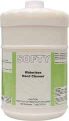 Detco - 1 Gal Bottle Waterless Cream Waterless Hand Cleaner - White, Banana Scent - Caliber Tooling