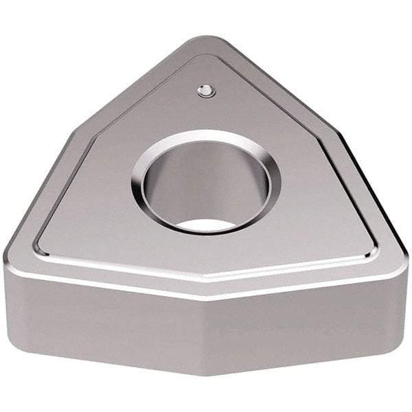 Seco - WNMA434 MR9 Grade TK1501 Carbide Turning Insert - Ti(C/N)/Al2O3 Finish, 80° Trigon, 1/2" Inscr Circle, 3/16" Thick, 1/16" Corner Radius - Caliber Tooling