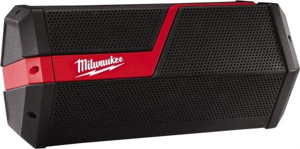 Milwaukee Tool - Job Site Radios Type: Bluetooth Speaker Height (Decimal Inch): 6.5000 - Caliber Tooling