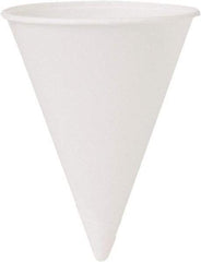 Solo - Cone Water Cups, Cold, Paper, 4 oz, 200/Bag, 25 Bags/Carton - White - Caliber Tooling