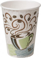 Dixie - Hot Cups, Paper, 12 oz, 1000/Carton - Coffee Dreams Design - Caliber Tooling