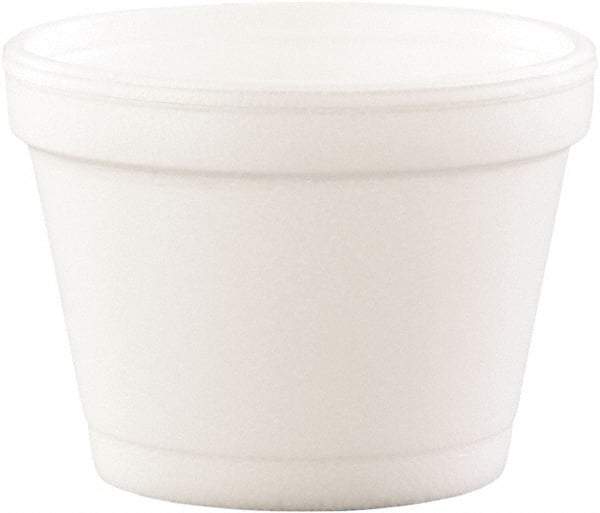 DART - Bowl Containers, Foam, 4 oz, 1000/Carton - White - Caliber Tooling