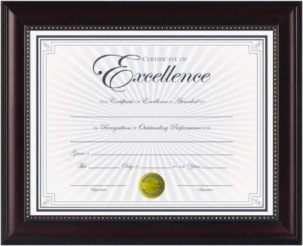 Dax - Rosewood Document Holders-Certificate/Document - 11" High x 8-1/2" Wide - Caliber Tooling