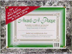 Nudell - Black Marble Document Holders-Certificate/Document - 11" High x 8-1/2" Wide - Caliber Tooling