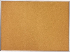 Mead - 96" Wide x 48" High Open Cork Bulletin Board - Natural (Color) - Caliber Tooling