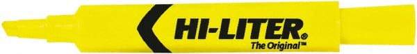 HiLiter - Yellow Highlighter - Chisel Tip, AP Nontoxic Ink - Caliber Tooling