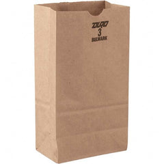 GEN - 1 500-Piece 4-3/4 x 3-1/2" Kraft Grocery Bag - Caliber Tooling