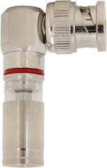 Ideal - Right Angle, BNC Compression Coaxial Connector - Compatible with RG59, Brass Body - Caliber Tooling