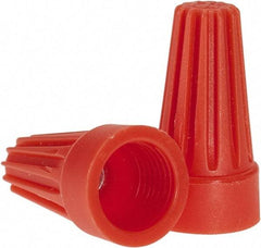 Ideal - 2, 18 to 2, 14 AWG, 600 Volt, Flame Retardant, Standard Twist on Wire Connector - Orange, 221°F - Caliber Tooling