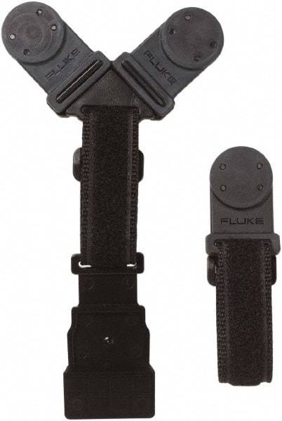 Fluke - Black Electrical Test Equipment Hanger Strap Kit - Use with Fluke 1730 Energy Loggers - Caliber Tooling