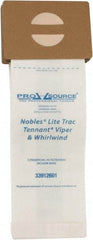 PRO-SOURCE - Meltblown Polypropylene & Paper Vacuum Bag - For Nobles Lite Trac, Tennant Viper & Whirlwind, Blue Star 16 Dual Motor Vac & V-HDU-14 - Caliber Tooling