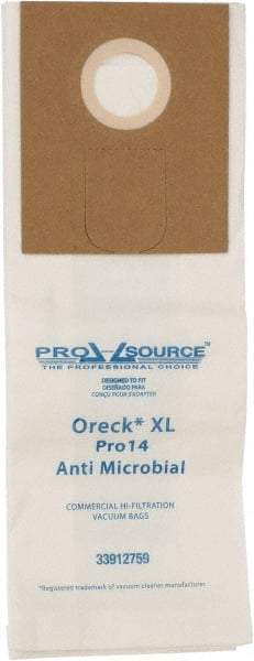 PRO-SOURCE - Meltblown Polypropylene & Paper Vacuum Bag - For Oreck XL Pro 14 Uprights - Caliber Tooling