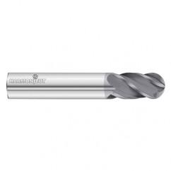 3/4 Dia. x 4 Overall Length 4-Flute Square End Solid Carbide SE End Mill-Round Shank-Center Cut-FC18 - Caliber Tooling