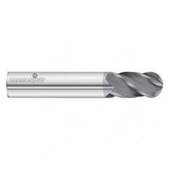 3/4 Dia. x 4 Overall Length 4-Flute Square End Solid Carbide SE End Mill-Round Shank-Center Cut-FC18 - Caliber Tooling