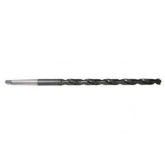 25.25mm Dia. - Cobalt 3MT GP Taper Shank Drill-118° Point-Surface Treated - Caliber Tooling