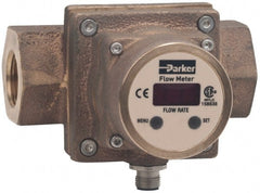 Parker - 1" FNPT Port Vortex Shedding Flowmeter - Exact Industrial Supply