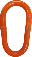 CM - 100 Grade Powder Coated Steel Pear Shape Master Link - 2-1/4" Diameter, 182,000 Lb Load Limit - Caliber Tooling