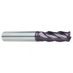 25mm Dia. - 121mm OAL - 4 FL Variable Helix Super-A Carbide End Mill - Caliber Tooling