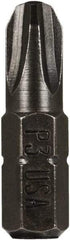 Montana - #3 Phillips Screwdriver Bit - 1/4" Hex Drive, 1" OAL - Caliber Tooling