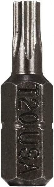 Montana - T20 Torx Bit - 1/4" Hex Drive, 1" OAL - Caliber Tooling