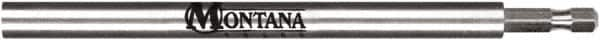 Montana - Slotted Screwdriver Bit - 1/4" Hex Drive, 6" OAL - Caliber Tooling